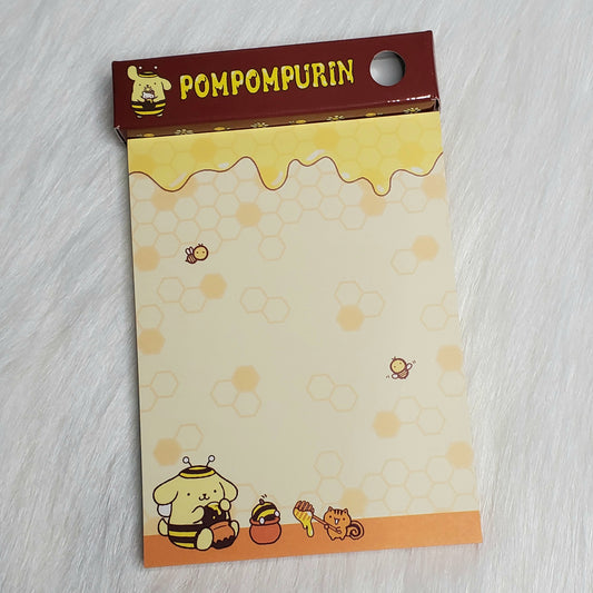 Pompompurin Large Desk Memo Pad Kawaii Stationery Notepad Collectible Gifts