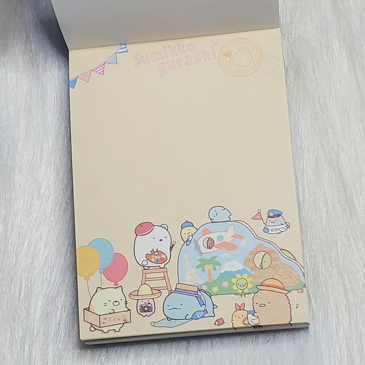 Sumikko Gurashi Mini Memo Pad Stationery Collectible Gifts Pre-Owned 2017 BB