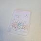 Good Night Moffy Kamio Japan Mini Memo Pad Kawaii Stationery Collectible Gifts