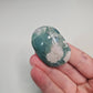 Green Flower Agate Palm Pocket Stone Crystals Minerals Stones Natural