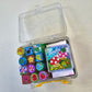 Happy Kawaii Stamp set stampers Japan Retro Collectible Gifts Planner Used