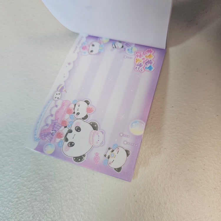 Panda Mini Memo Pad Kamio Japan Kawaii Stationery Collectible Gifts