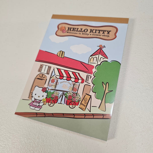 Hello Kitty Large Memo Pad Kawaii Stationery Notepad Collectible Dead Stock