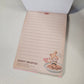 Honey Krispies Large Memo Pad Postcard Kawaii Stationery Notepad Used