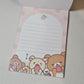 San-x Rilakkuma Korilakkuma Large Memo Pad Kawaii Japan