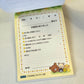 San-x Rilakkuma Large Memo Pad Kawaii Japan