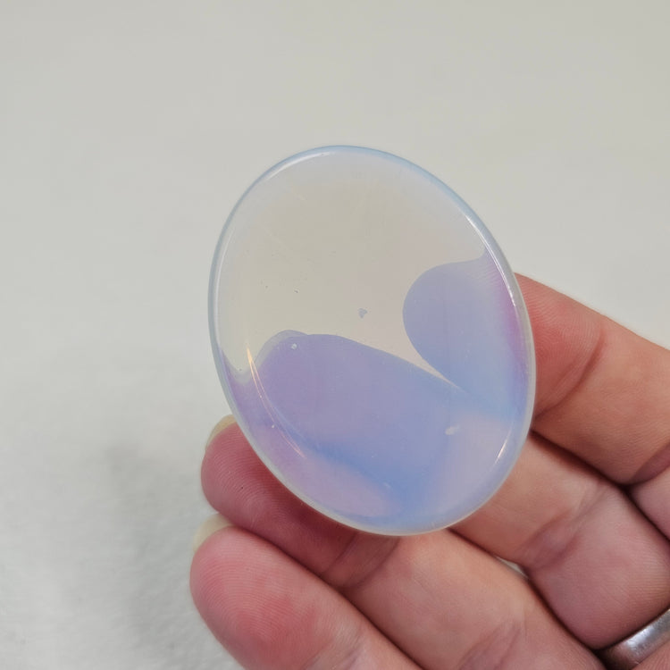 Opalite Worry Pocket Stone BONUS Info Card Gifts