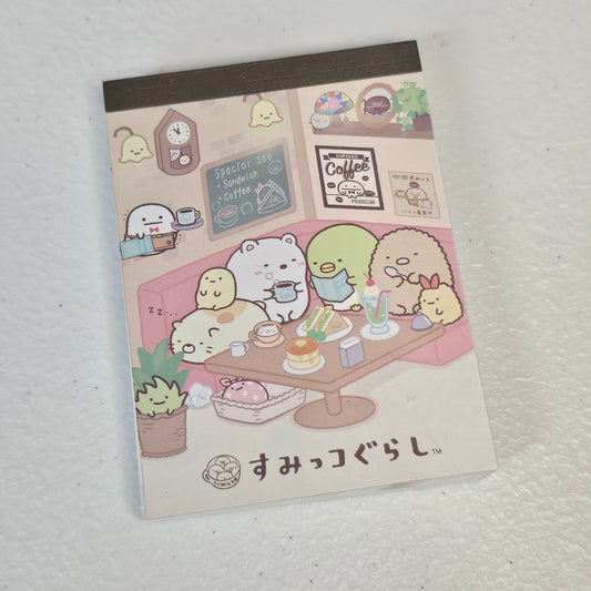 Sumikko Gurashi San-x Mini Memo Pad Japan Kawaii Stationery Collectible Gifts