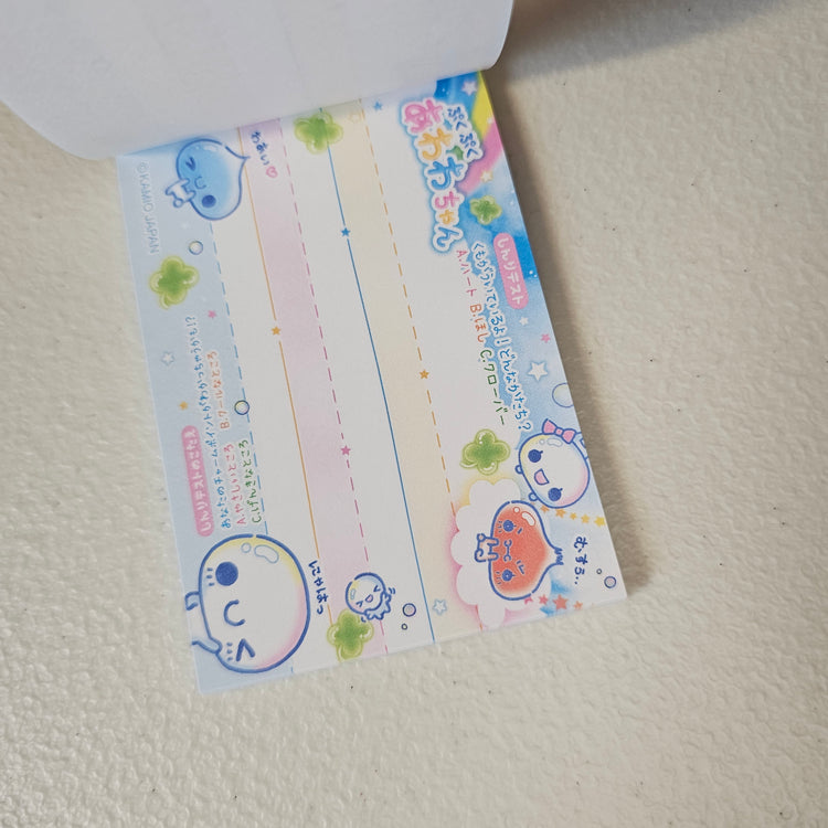 Awawa chan Mini Memo Pad Kawaii Stationery Collectible Gifts