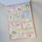 Sumikko Gurashi Memo Pad Sticker Sheet  Kawaii Stationery Collectible Gifts Used