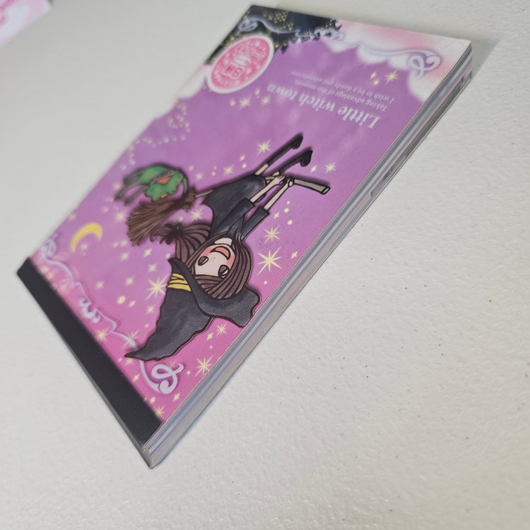 Little Witch Town Large Memo Pad Kawaii Stationery Notepad Used