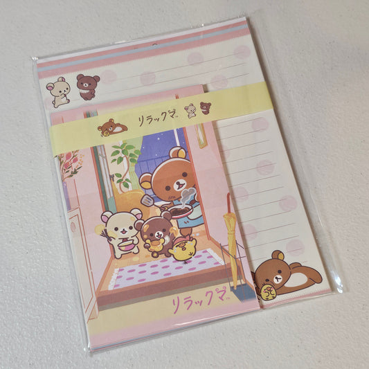 Rilakkuma San-x Letter Set Stationery Kawaii Japan Mail