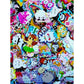 Vintage Kawaii Sticker Flakes Lot 40 Kamio Crux Lemon Co. Q-lia San-x Sack Japan Stationery