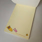 San-x RIlakkuma Large Letter Pad Kawaii Japan Stationery Collectible Gifts
