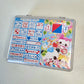 Happy Mail Kawaii Stamp set stampers Japan Retro Collectible Gifts Planner Used