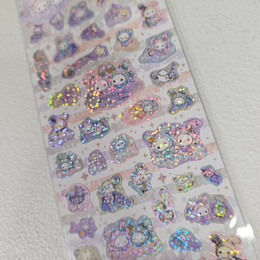 San-x Sentimental Circus Stickers Sticker Sheet Kawaii Japan Collectible Cute Gifts