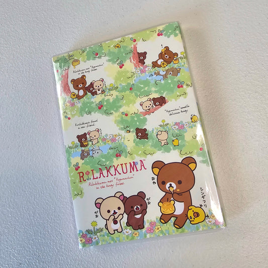 Rilakkuma Fold Out Memo Pad Kawaii Stationery Collectible Gifts