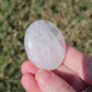 Clear Quartz Worry Pocket Stone Crystal BONUS Info Card Gifts
