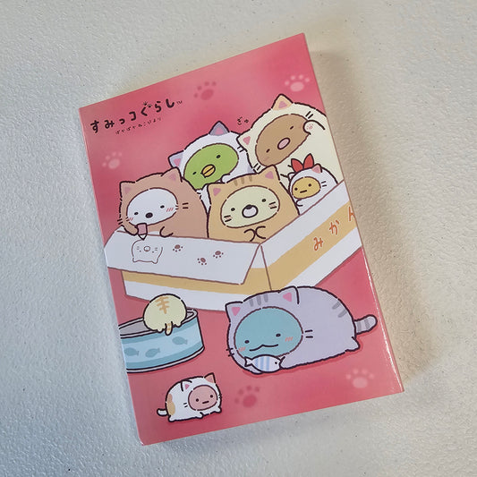 Sumikko Gurashi Fold Out Memo Pad Kawaii Stationery Collectible Gifts Used