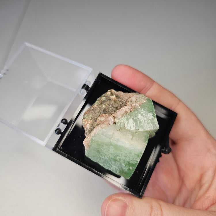 Green Apophyllite Crystals Minerals Thumbnails Natural Specimen Collectible