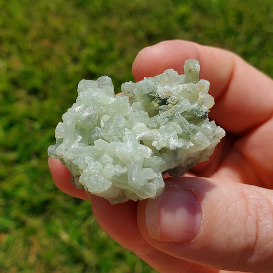 Natural Prehnite Specimen Crystals Minerals Stones Natural Flashy