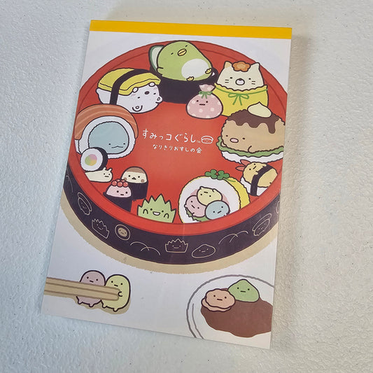 Sumikko Gurashi Memo Pad Kawaii Stationery Collectible Gifts Used
