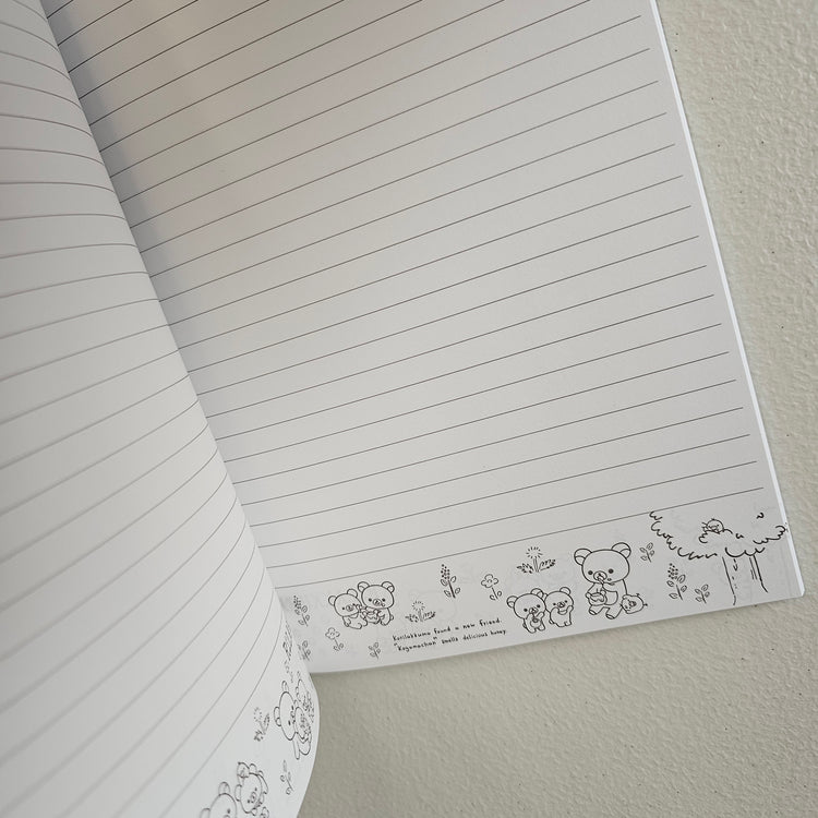 Rilakkuma Journal Notebook Back To School Notes Kawaii Organization