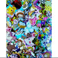 Vintage Kawaii Sticker Flakes Lot 40 Kamio Crux Lemon Co. Q-lia San-x Sack Japan Stationery