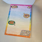 Nyanko Party Large Memo Pad Sticker Page Kawaii Stationery Notepad Collectible