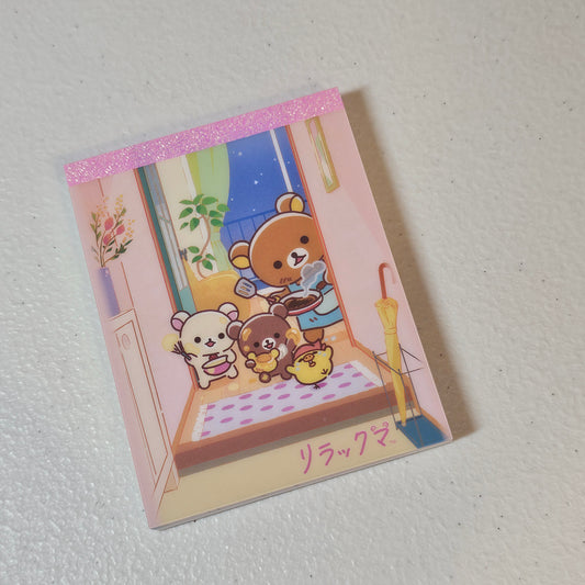 San-x Rilakkuma Kawaii Memo Pad Stationery Collectible Gifts