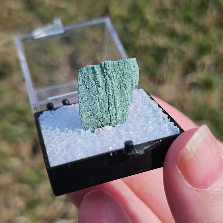 Chrome Wood Crystals Minerals Thumbnails Natural Specimen Collectible