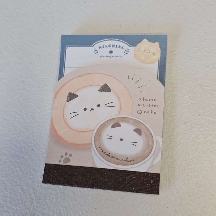 Neko Kamio Japan Mini Memo Pad Kawaii Stationery Collectible Gifts