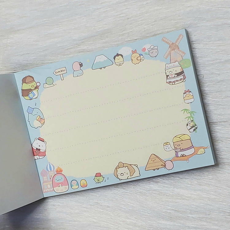 Sumikko Gurashi Mini Memo Pad Stationery Collectible Gifts Pre-Owned 2017 BB