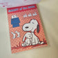 Snoopy Memo Pad Stationery Collectible Gifts Deadstock
