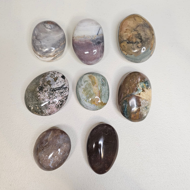 Ocean Jasper Palm Stones 1 KILO Crystals Mineral Stones