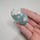 Green Flower Agate Palm Pocket Stone Crystals Minerals Stones Natural