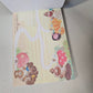 Kinoko no Mori Large Memo Pad Rain Kawaii Stationery Notepad Used