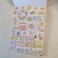 Sumikko Gurashi Memo Pad Sticker Page Kawaii Stationery Collectible Gifts Used