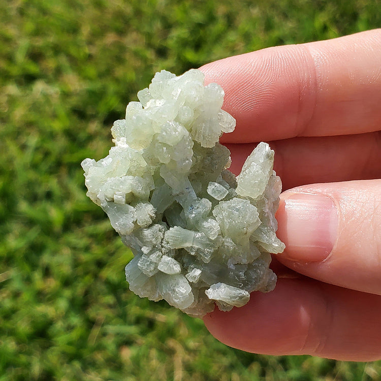 Natural Prehnite Specimen Crystals Minerals Stones Natural Flashy