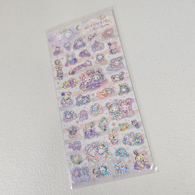 San-x Sentimental Circus Stickers Sticker Sheet Kawaii Japan Collectible Cute Gifts