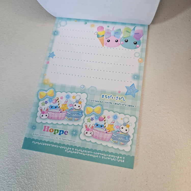 Hoppe Kamio Japan Large Memo Pad Kawaii Stationery