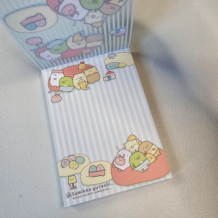 Sumikko Gurashi Memo Pad Kawaii Stationery Collectible Gifts Used