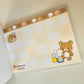 Rilakkuma Large Memo Pad Sticker Page Kawaii Stationery Notepad Collectible Used