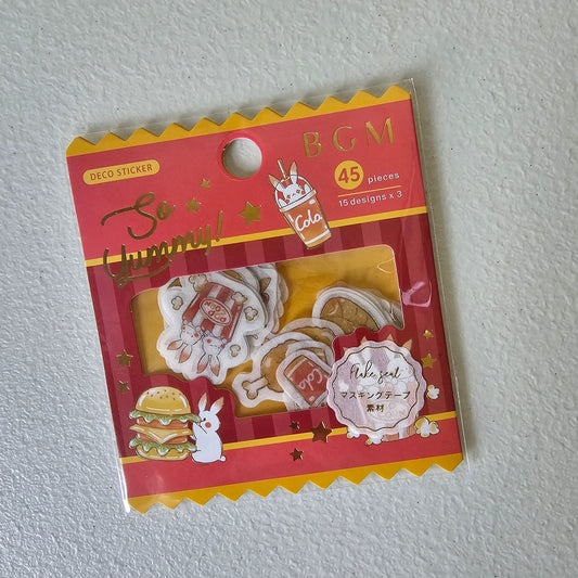 So Yummy Stickers Sticker Pack Sack Kawaii Japan