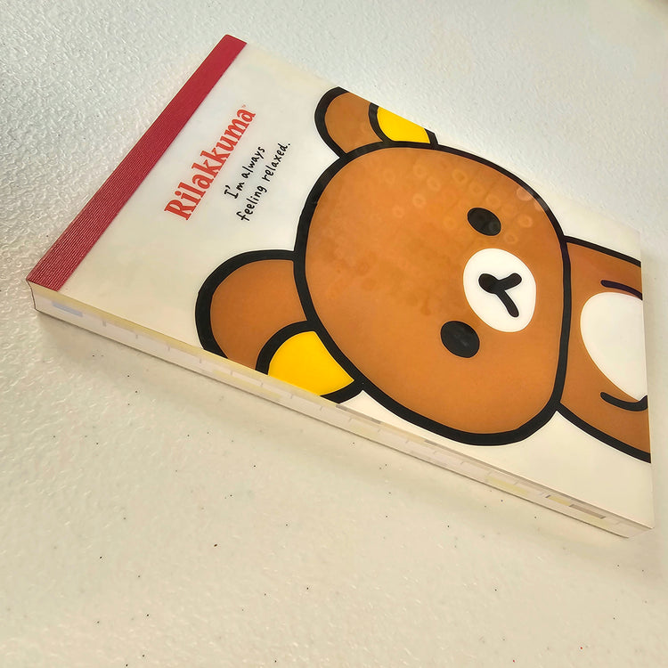 Rilakkuma Large Memo Pad Sticker Page Kawaii Stationery Notepad Collectible Used