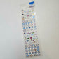 San-x Mamegoma Kawaii Stickers Sticker Sheet Vintage Japan Collectible Cute Gifts