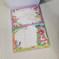 Wonder Books Large Memo Pad Kawaii Stationery Notepad Used