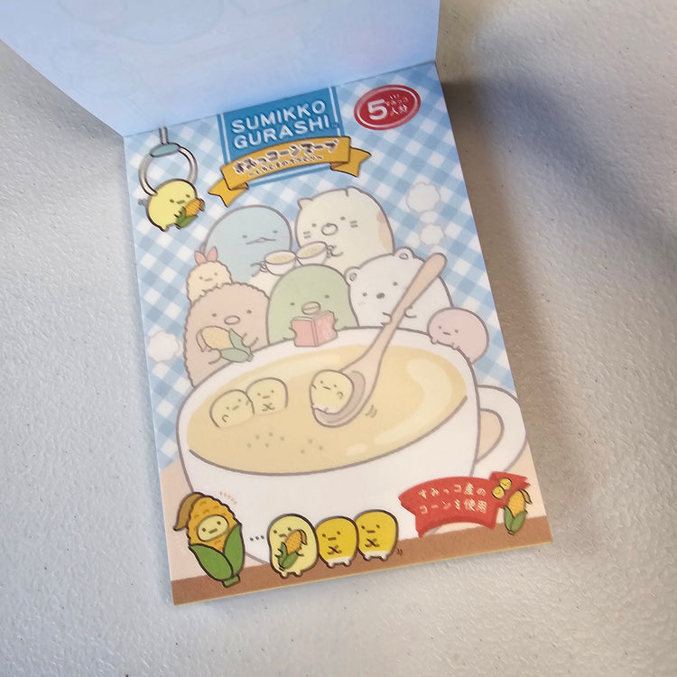 Sumikko Gurashi Memo Pad Kawaii Stationery Collectible Gifts Used