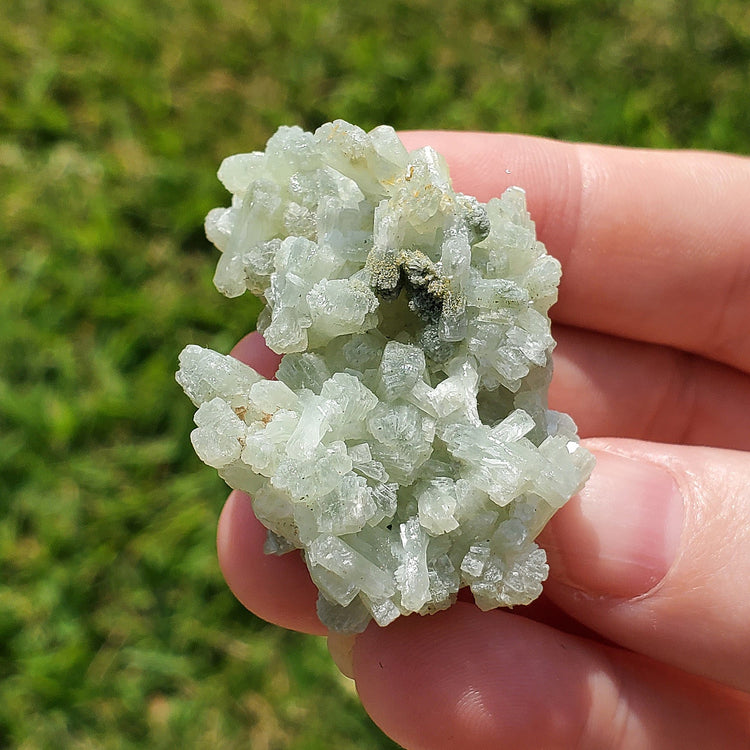 Natural Prehnite Specimen Crystals Minerals Stones Natural Flashy