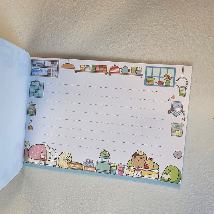 Sumikko Gurashi Memo Pad Kawaii Stationery Collectible Gifts Used